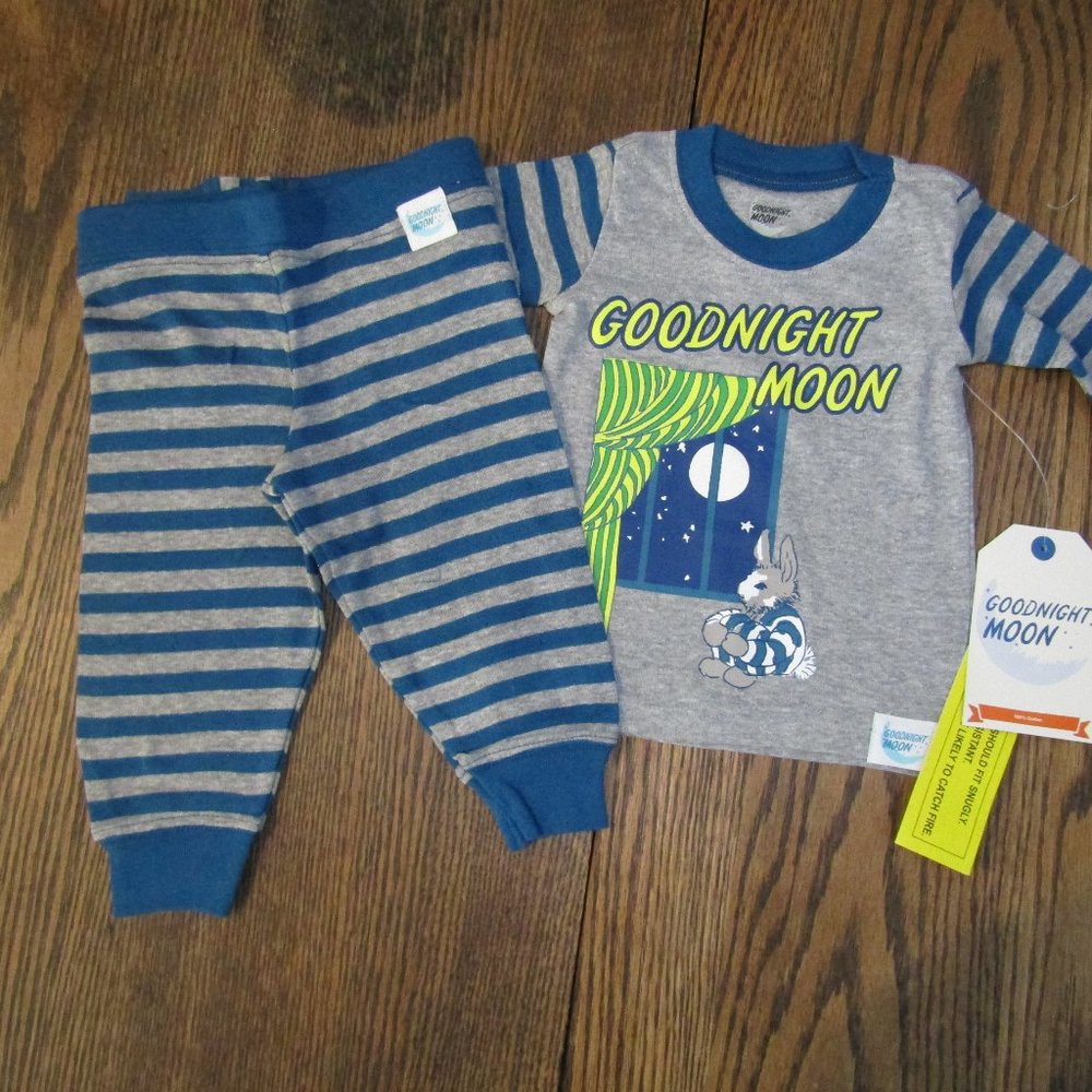 Goodnight Moon baby boys pajama set 12 months